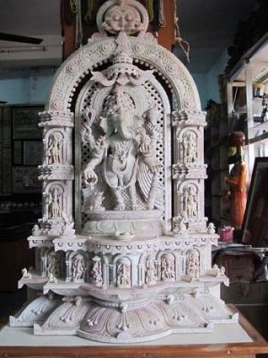 Pink Marble Stone Ganesh Ji Statue Manufacturer Supplier Wholesale Exporter Importer Buyer Trader Retailer in Jajpur Orissa India